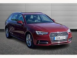 Red Used 2016 Audi A4 S-Line Estate | £15,490 (Fair price)