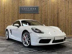 White Used 2017 Porsche 718 Cayman Coupe | £34,000 (Good price)
