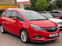 Red Used 2017 Vauxhall Zafira Tourer Elite MPV | £10,499 (A bit pricey)