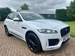 White Used 2020 Jaguar F-Pace Chequered Flag SUV | £25,999 (A bit pricey)