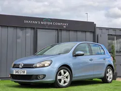 Blue Used 2011 VW Golf VI SE Hatchback | £3,490 (Fair price)