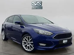 Blue Used 2016 Ford Focus Zetec Hatchback | £7,790 (Fair price)