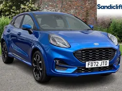 Blue Used 2022 Ford Puma ST-Line X Hatchback | £15,500 (Good price)