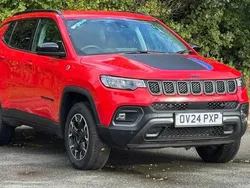 Red Used 2024 Jeep Compass Trailhawk SUV | £21,997 (Fair price)