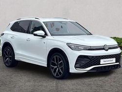 White Used 2024 VW Tiguan R-line SUV | £32,995 (A bit pricey)