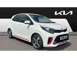 White Used 2018 Kia Picanto GT-Line Hatchback | £7,670 (Fair price)