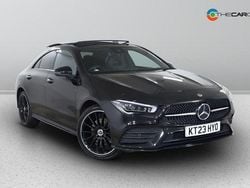 Black Used 2023 Mercedes CLA250e AMG Line Premium Plus Sedan | £26,275 (Fair price)
