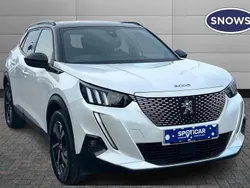White Used 2021 Peugeot e-2008 GT SUV | £14,890 (Fair price)