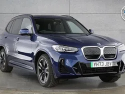 Blue Used 2023 BMW iX3 M Sport SUV | £35,499 (Fair price)