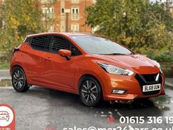 Orange Used 2018 Nissan Micra N-Connecta Hatchback | £7,475 (Fair price)
