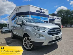 Silver Used 2018 Ford Ecosport Titanium SUV | £8,598 (Fair price)