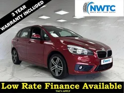 Red Used 2017 BMW 218 Sport Line Hatchback | £9,495 (Fair price)