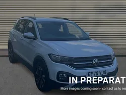 White Used 2020 VW T-Cross SE SUV | £17,794 (Fair price)