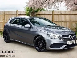 Grey Used 2018 Mercedes A180 AMG line Hatchback | £9,895 (Good price)