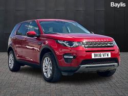 Red Used 2018 Land Rover Discovery Sport SE SUV | £14,999 (Fair price)