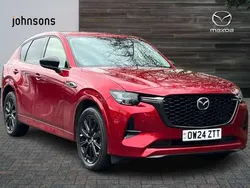 Red Used 2024 Mazda CX-60 Homura-Line SUV | £35,888 (A bit pricey)