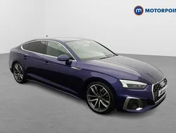 Blue Used 2021 Audi A5 S-Line Coupe | £25,199 (Fair price)