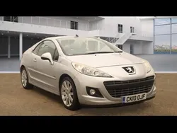 Silver Used 2010 Peugeot 207 Allure Cabriolet | £2,750 (Fair price)