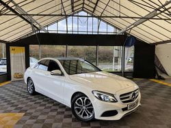 White Used 2016 Mercedes C220 Sedan | £11,695 (Good price)