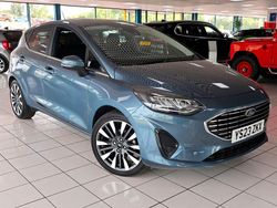 Blue Used 2023 Ford Fiesta Titanium X Hatchback | £14,189 (Fair price)