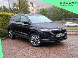 Black magic pearl effect Used 2024 Skoda Karoq SE L SUV | £20,195 (Good price)