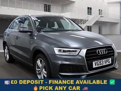 Grey Used 2018 Audi Q3 S-Line SUV | £12,349 (Fair price)