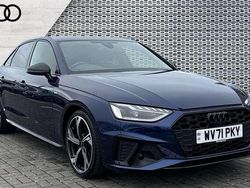 Blue Used 2021 Audi A4 Black Edition Sedan | £23,294 (A bit pricey)