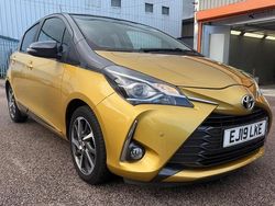 Gold Used 2019 Toyota Yaris Hatchback | £12,200 (Fair price)