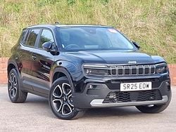 Black New 2025 Jeep Avenger Summit SUV | £23,998 (Fair price)