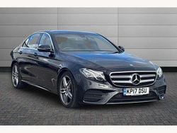 Black Used 2017 Mercedes E220 AMG line Sedan | £12,990 (Fair price)