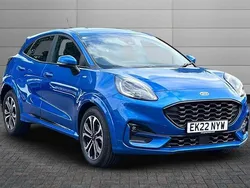 Desert island blue Used 2022 Ford Puma ST-Line Hatchback | £18,400 (Good price)
