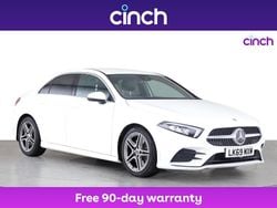 White Used 2019 Mercedes A250 AMG line Sedan | £18,349 (Fair price)