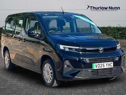 Black Used 2025 Vauxhall Combo Design Edition MPV | £19,300 (Fair price)