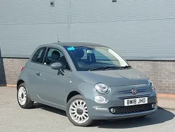 Grey Used 2018 Fiat 500 Lounge Hatchback | £7,698 (Fair price)