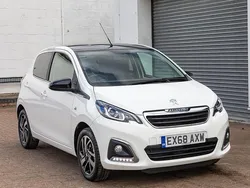 White Used 2018 Peugeot 108 Allure Hatchback | £7,875 (Fair price)