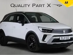 White Used 2021 Vauxhall Crossland SRi SUV | £10,350 (Good price)