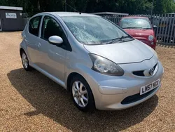 Silver Used 2008 Toyota Aygo Platinum Hatchback | £3,995 (A bit pricey)