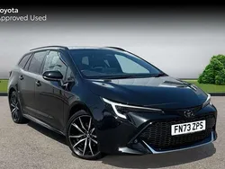 Eclipse black Used 2023 Toyota Corolla Sport Estate | £24,379 (Fair price)