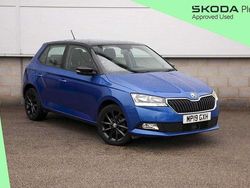 Race blue metallic Used 2019 Skoda Fabia Colour Edition Hatchback | £9,895 (Fair price)