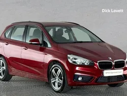 Red Used 2017 BMW 220 Active Tourer Sport Line MPV | £12,500 (Fair price)