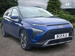 Blue Used 2021 Hyundai Bayon Premium SUV | £11,895 (Fair price)