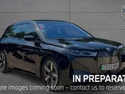 Black sapphire Used 2022 BMW iX M Sport SUV | £31,328 (Fair price)