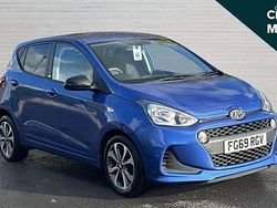 Blue Used 2019 Hyundai i10 Hatchback | £8,491 (Fair price)
