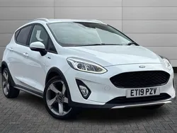 White Used 2019 Ford Fiesta Active X Hatchback | £12,395 (Fair price)