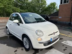 White Used 2009 Fiat 500 Lounge Hatchback | £2,495 (Fair price)