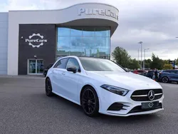 White Used 2022 Mercedes A180 AMG Line Premium Plus Hatchback | £23,390 (Expensive)