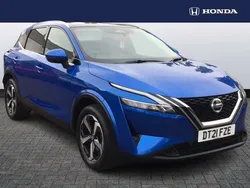 Blue Used 2021 Nissan Qashqai SUV | £16,695 (Fair price)