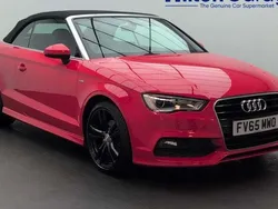 Used 2016 Audi A3 Cabriolet S-Line Cabriolet | £13,400 (Fair price)