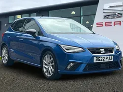 Blue Used 2022 Seat Ibiza FR Hatchback | £14,360 (Fair price)