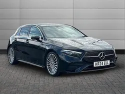 Black Used 2024 Mercedes A180 AMG Line Premium Plus Hatchback | £25,976 (Fair price)